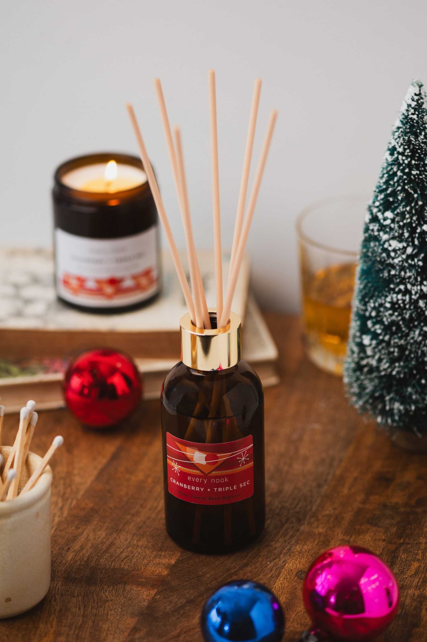 Cranberry + Triple Sec Reed Diffuser