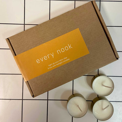 every nook soy wax scented tealights